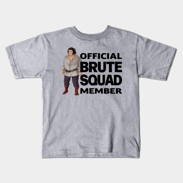 Princess Bride Brute Squad Kids T-Shirt by TerraShirts